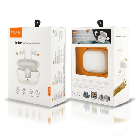 Słuchawki Bluetooth VIDVIE BT880 białe